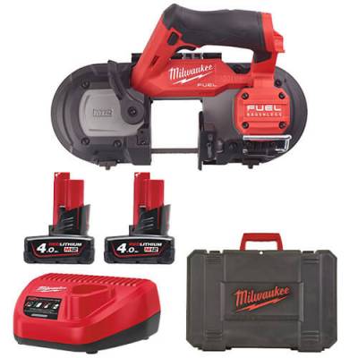 Fierastrau cu banda M12 FUEL subcompact 64 mm - Milwaukee M12 FBS64-402C