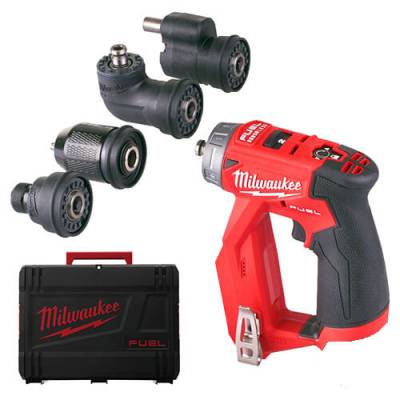 Masina de gaurit si insurubat M12 Fuel cu acc. interschimbabile - Milwaukee M12 FDDXKIT-0X