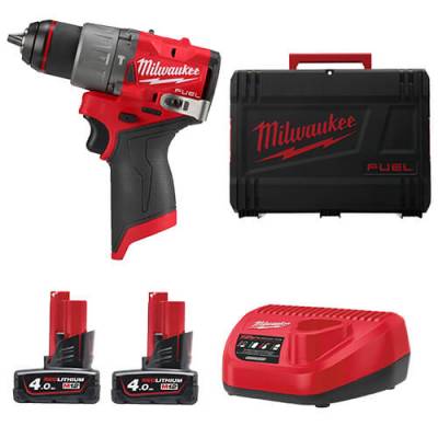 Masina de gaurit cu percutie subcompacta M12 FUEL - Milwaukee M12 FPD2-402X