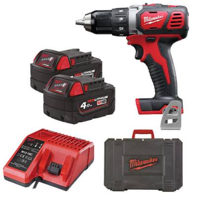 Masina de gaurit compacta - Milwaukee M18 BDD-402C