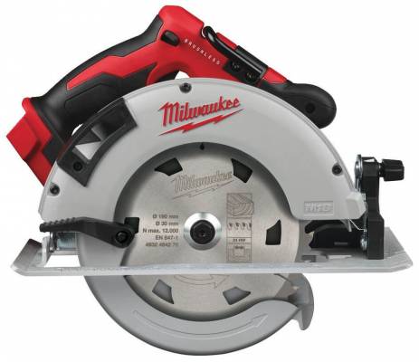 Fierastrau circular cu motor fara perii 66 mm pentru lemn si plastic M18 - Milwaukee M18 BLCS66-0
