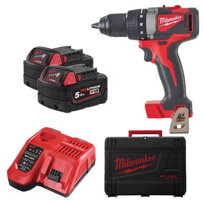 Masina de gaurit cu motor fara perii - Milwaukee M18 BLDD2-502X