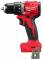 Masina de gaurit compacta, cu percutie si motor fara perii M18 - Milwaukee M18 BLPDRC-502C