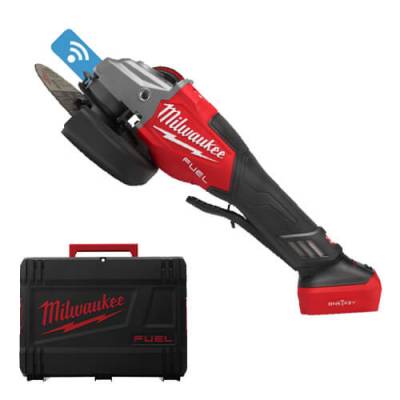 Polizor de inalta performanta M18 FUEL, 125 mm, franare, viteza variabila, ONE-KEY - Milwaukee M18 FHSAGO125VXPDB2-0X