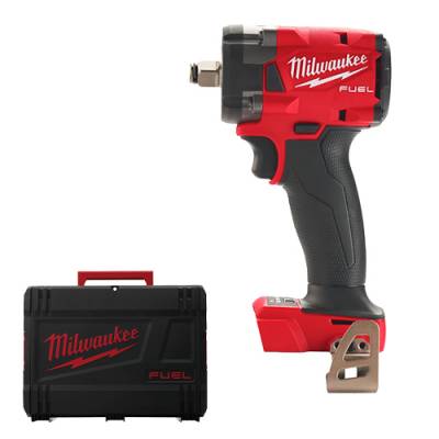 Cheie de impact 1/2″ M18 FUEL compacta cu inel de fixare - Milwaukee M18 FIW2F12-0X