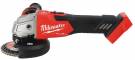 Polizor unghiular 125 mm cu franare si comutator culisant M18 Fuel - Milwaukee M18 FSAG125XB-0