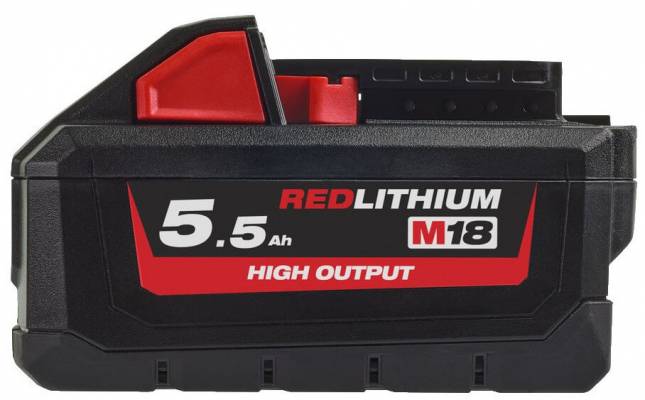 Acumulator M18 High Output 5,5 Ah - Milwaukee M18 HB5.5