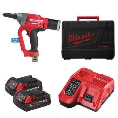 Pistol pentru nituit M18 FUEL ONE-KEY - Milwaukee M18 ONEFPRT-202X