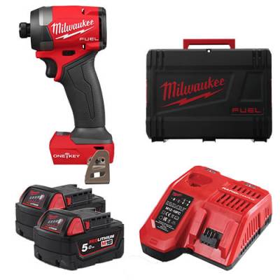 Masina de insurubat cu impact 1/4&QUOT; Hex One-Key M18 FUEL - Milwaukee M18 ONEID3-502X