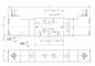 Distribuitor 5/3 electric, centru exhaustat, tip MD
