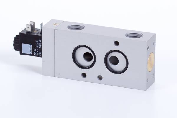 Distribuitor NAMUR 3/2 - electric, NC, 1/2 NPT, NAMUR 1/2, arc combinat