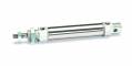 Micro cilindru dubla actiune magnetic, piston 10 mm, cursa 80 mm