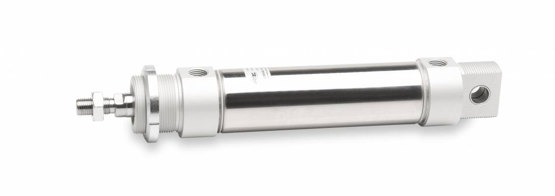 Micro cilindru dubla actiune magnetic, piston 32 mm, cursa 200 mm