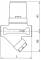 Oala condens bimetalica cu filtru, filete int. 1/2&QUOT; NPT, DN 15, PN 40