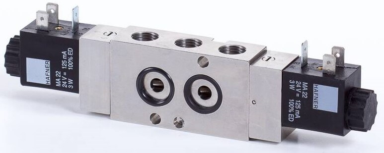 Distribuitor 5/2 NAMUR electric, bistabil -INOX