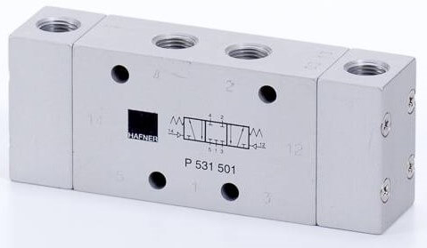 Distribuitor 5/3 - actionare pneumatica