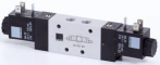 Distribuitor 5/3 electric, centru inchis tip MH