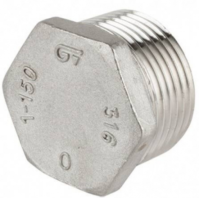 Dop cu hexagon extern, filet exterior R 1/2&QUOT;, inox AISI 316