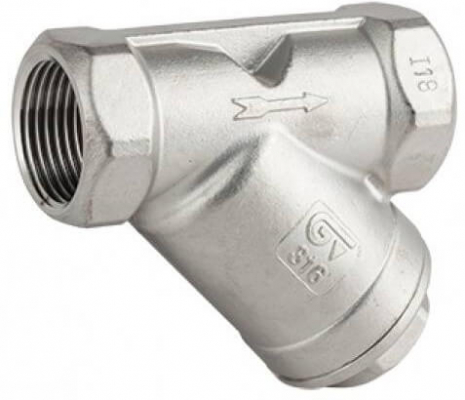 Filtry Y din inox, filete 3/8 NPT, PN 40