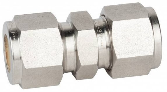 Fiting drept de legatura, tub Ø1/4&QUOT;, 413bar, inox AISI 316