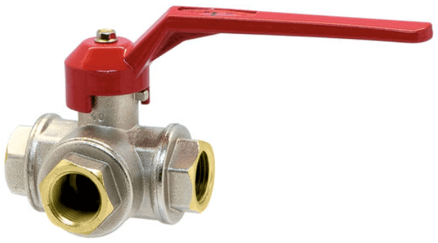 Robinet 3/2 manual, tip T, Rp 1&QUOT;