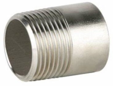 Niplu sudabil cu filet exterior R 1&QUOT;, inox AISI 316