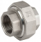 Niplu detasabil cu filet interior Rp 2&QUOT;, etansare plana, inox AISI 316