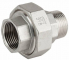 Niplu detasabil, filet int. Rp 1/2&QUOT;-ext. R 1/2&QUOT;, etansare plana, inox AISI 316