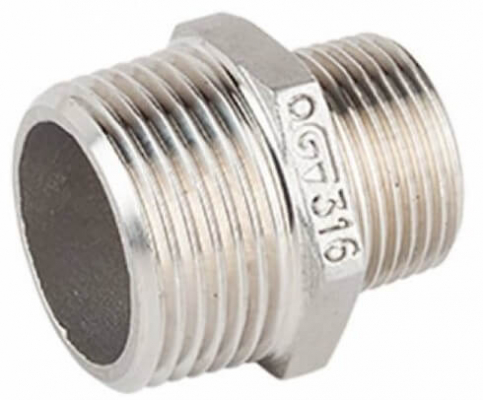 Niplu  R 3&QUOT; - R 2&QUOT;, inox AISI 316