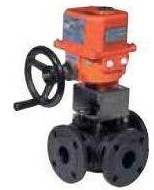 Robinet 3/2 electric, tip L, 230AC - otel