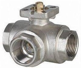 Robinet 3/2, tip L, fara actuator - alama