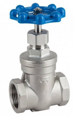 Robinet cu sertar, din inox, filete interioare G 1, PN 16
