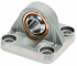 Flansa cu articulatie dreapta, diametru 32 mm