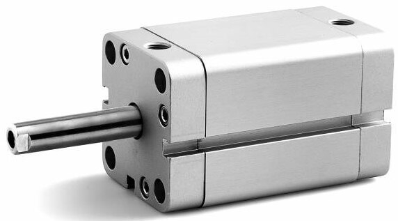 Cilindru compact UNITOP simpla actiune magnetic, tija filet interior - arc spate