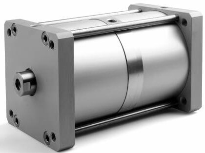 Cilindru compact tandem dubla forta magnetic, Ø125 - 250