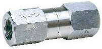 Clapeta sens, cu bila - Inox
