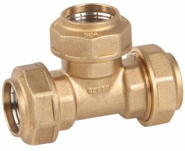Conector T teava triplu