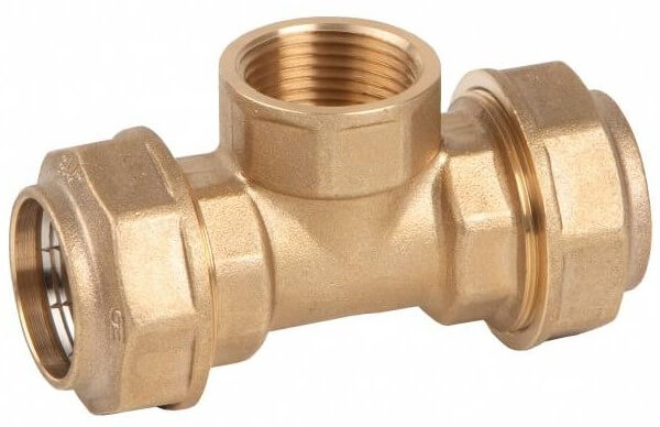 Conector T teava cu filet interior