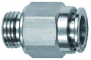 Cupla dreapta push-in, filet cilindric exterior cu O-ring, seria Inox, G 1/4&QUOT; - 10 mm