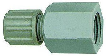 Cuple dreapte push-on cu filet cilindric interior - Poliamida
