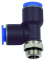 Cupla L-T push-in cu filet cilindric exterior si O-ring, seria standard, G 1/2&QUOT; - 8 mm