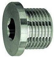 Dop cu hexagon intern, filet exterior G 3/4&QUOT;, inox 1.4571