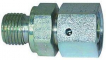 Fiting drept cu filet ext. G 3/8&QUOT;, piulita M 18x1,5, tub Ø6mm, 315bar, otel galvanizat