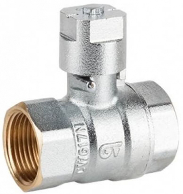 Robinet cu bila, orificiu complet, maner patrat, filete interioare G 3/4&QUOT;, PN 25