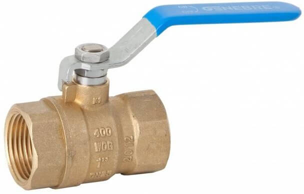 Robinet din alama cu bila, orificiu complet, filete interioare NPT 3/8&QUOT;