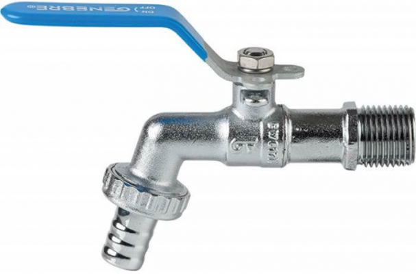 Robinet dublu serviciu cu filet lung G 1/2&QUOT; x G 3/4&QUOT;, PN 16