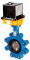 Robinet fluture, tip Lug, actuator electric - 230V AC