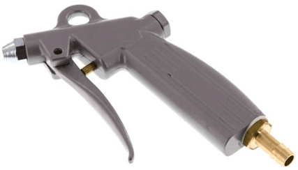 Pistol aer din aluminiu cu duza standard si adaptor furtun 13 mm, orificiu 1,5 mm