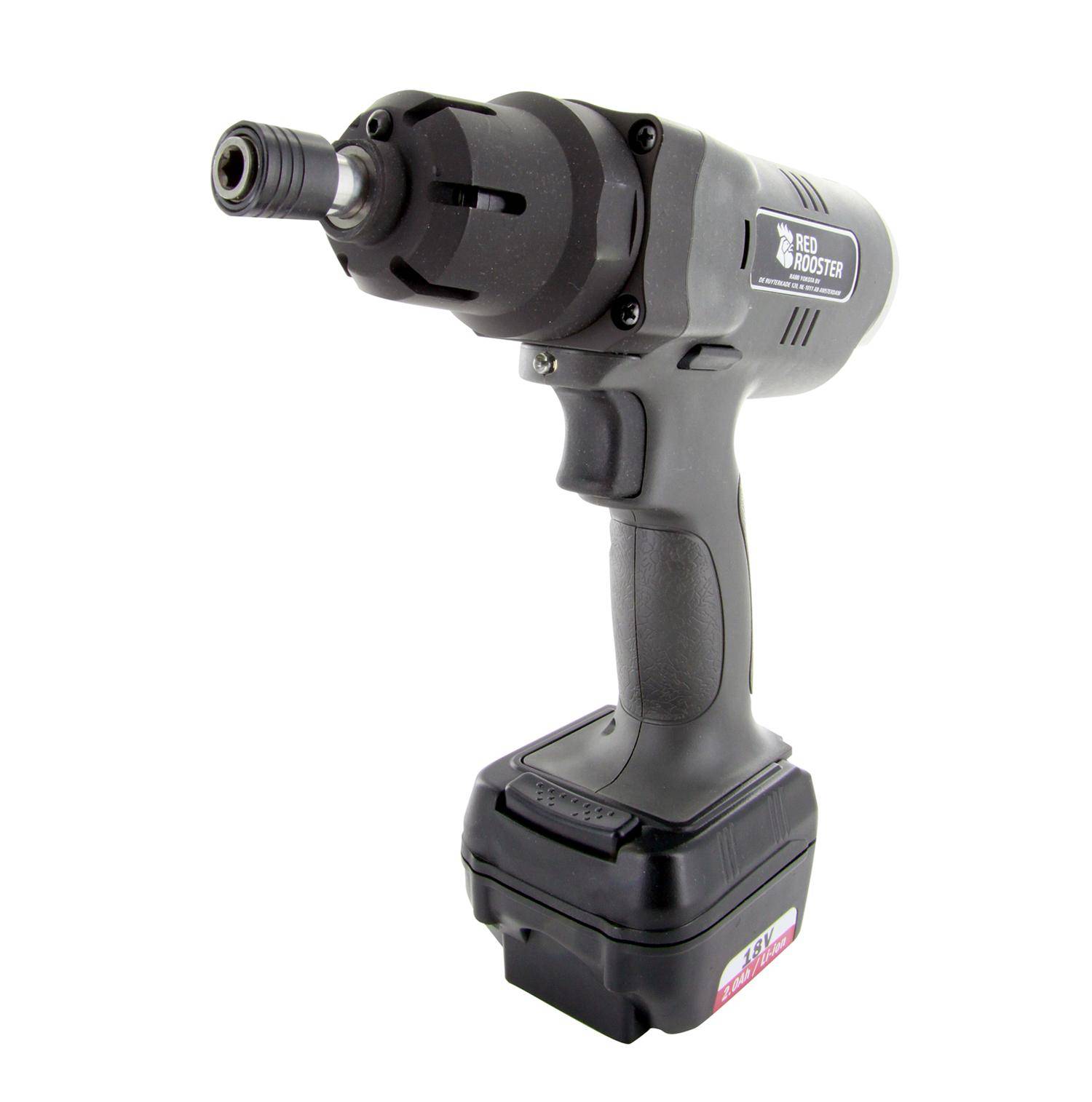 Pistol de insurubat cu impuls si baterie - 1/4 Hex - 7-15 Nm - 4500 rot/min - Shut-off
