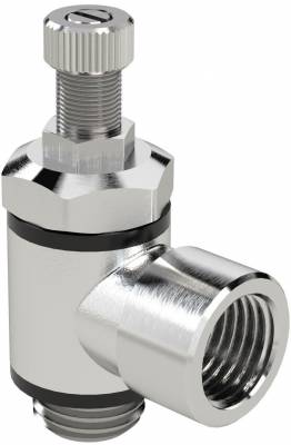 Drosel metalic bidirectional cu filet ext./int. G 1/8